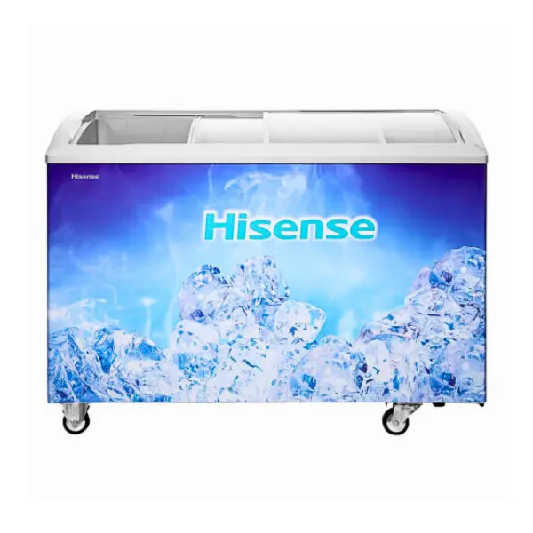 HISENSE 303L DISPLAY FREEZER (BLUE)
