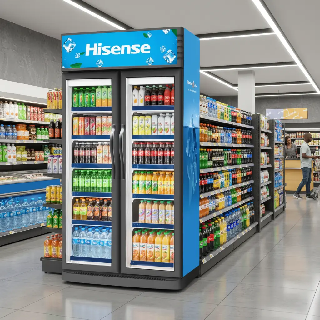 HISENSE 620L DISPLAY FRIDGE