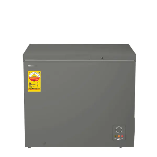 HISENSE 249L CHEST FREEZER (GREY)