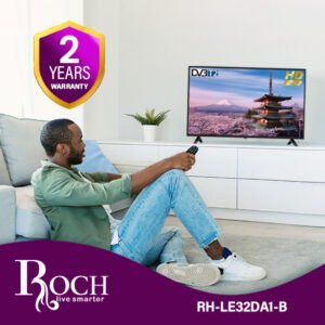 ROCH 32″ Led Television (RH-LE32DA1-B) available at Easy Shopen Ghana