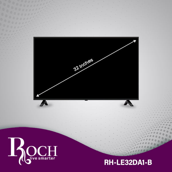 ROCH 32″ Led Television (RH-LE32DA1-B) available at Easy Shopen Ghana