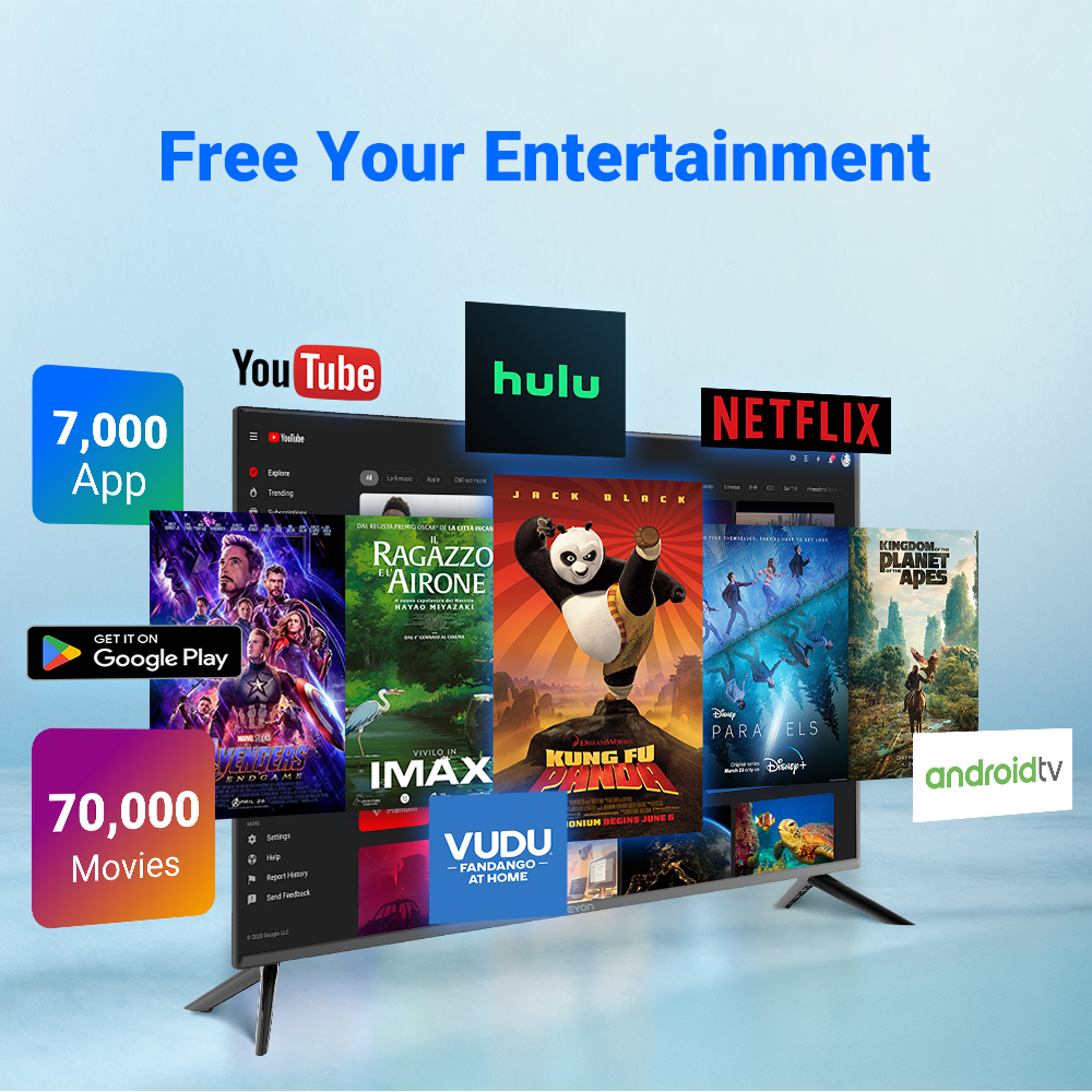 WEYON 43 inch Smart TV (WY-S43) available at Easy Shopen Ghana